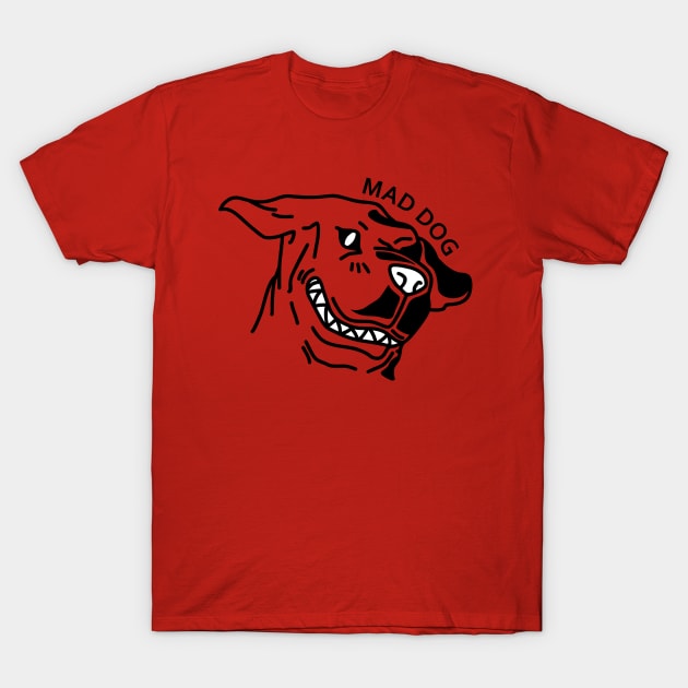 Mad Dog Savage Doggo T-Shirt by sadpanda